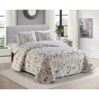 CUVERTURA PAT CU FLORI DE CAMP DONNA - CUVERTURA PAT CU FLORI DE CAMP DONNA