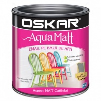 VOPSEA ACRILICA OSKAR AQUA MATT GRI SCANDINAV 0.6L - VOPSEA ACRILICA OSKAR AQUA MATT GRI SCANDINAV 0.6L