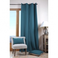 DRAPERIE DUO PETROLE - DRAPERIE DUO PETROLE