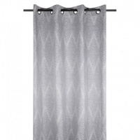 DRAPERIE JACQUARD GRI KANO - DRAPERIE JACQUARD GRI KANO