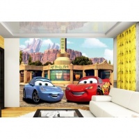 FOTOTAPET DISNEY PENTRU CAMERE COPII - CARS - FOTOTAPET DISNEY PENTRU CAMERE COPII - CARS