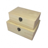 SET 2 CUTII LEMN DECORATIVE - SET 2 CUTII LEMN DECORATIVE