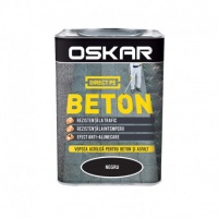 VOPSEA OSKAR DIRECT PE BETON NEGRU 0.75L - VOPSEA OSKAR DIRECT PE BETON NEGRU 0.75L