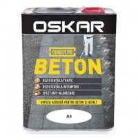 VOPSEA OSKAR DIRECT PE BETON ALB 2.5L - VOPSEA OSKAR DIRECT PE BETON ALB 2.5L