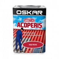 VOPSEA OSKAR DIRECT PE ACOPERIS - ROSU INCHIS 0.75L - VOPSEA OSKAR DIRECT PE ACOPERIS - ROSU INCHIS 0.75L