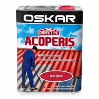 VOPSEA OSKAR DIRECT PE ACOPERIS - ROSU INCHIS 2.5L - VOPSEA OSKAR DIRECT PE ACOPERIS - ROSU INCHIS 2.5L