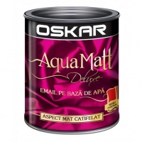 VOPSEA ACRILICA OSKAR AQUA MATT ROSU PASIONAL 0.6L - VOPSEA ACRILICA OSKAR AQUA MATT ROSU PASIONAL 0.6L