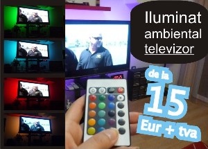  KIT LUMINA AMBIENTALA TELEVIZOR