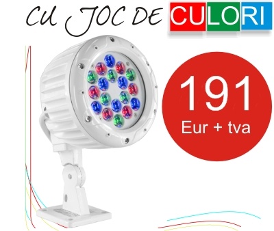 PROIECTOR ARHITECTURAL CU JOCURI DE LUMINI
