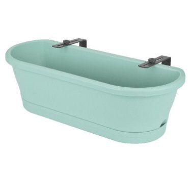JARDINIERA BALCON CU SUPORT METALIC