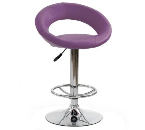 SCAUN BAR PIELE ECOLOGICA VIOLET