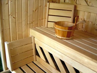 MOBILIER INTERIOR PENTRU SAUNA