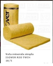 VATA MINERALA SIMPLA ISOVER RIO TWIN 10/5