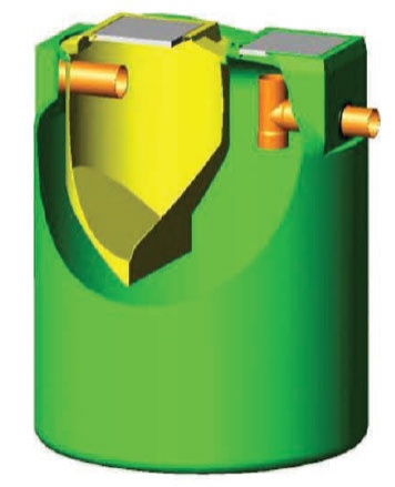 FOSA SEPTICA 1600 L - 10 PERSOANE