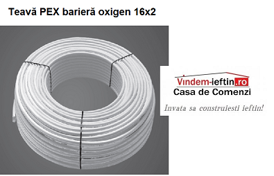 TEAVA PEX BARIERă DE OXIGEN 16X2