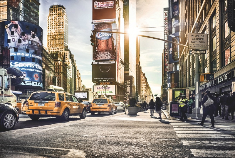 FOTOTAPET URBAN – TIMES SQUARE VLIES