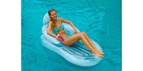 SEZLONG GONFLABIL PISCINE INTEX COMFORT LOUNGE