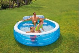  PISCINA INTEX SWIM CENTER FAMILY LOUNGE POOL