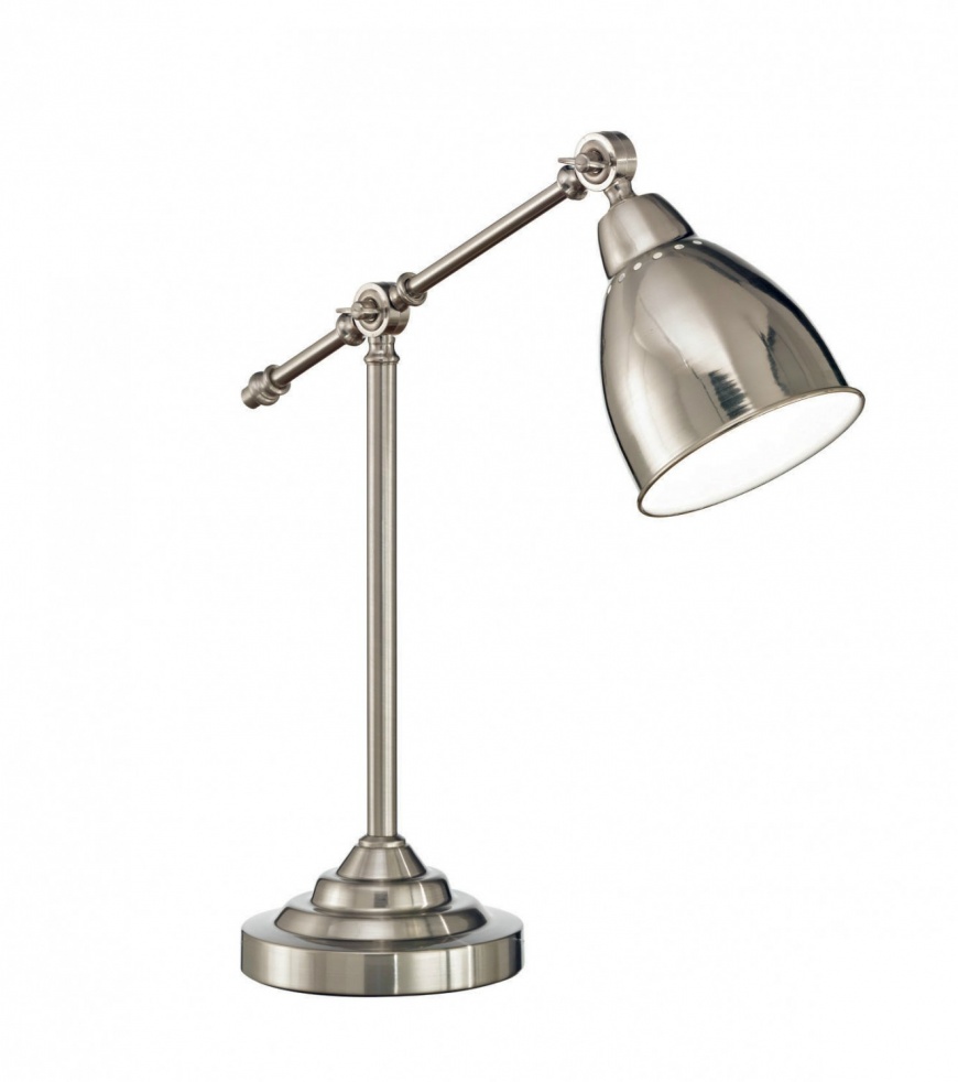 LAMPA DE BIROU  NEWTON TL1 ARGINTIU