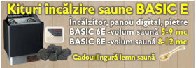 KIT INCALZIRE SAUNE BASIC 8E