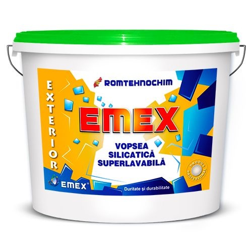 VOPSEA LAVABILA SILICATICA  EXTERIOR EMEX / BIDON 15 L