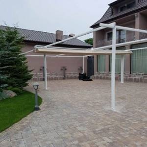 PERGOLA RETRACTABILA 5M X 7M X 3M CADERE SPRE 2.90M