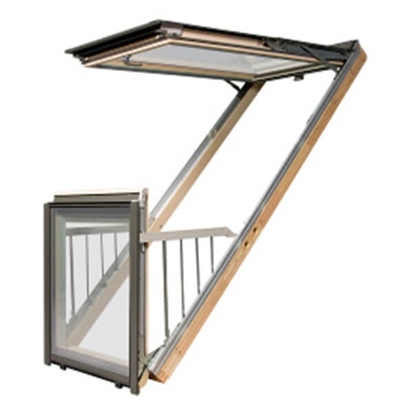 FEREASTRA DE MANSARDA BALCON FGH-V 94X255CM