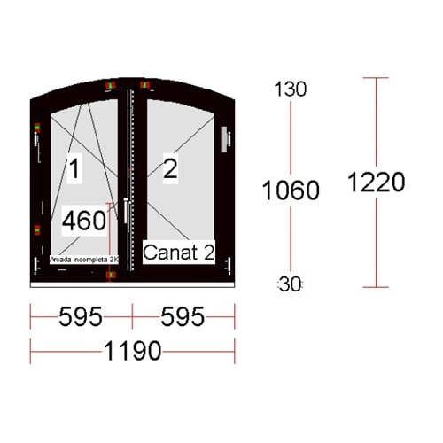 FEREASTRA ADF PREMIUM 76MM