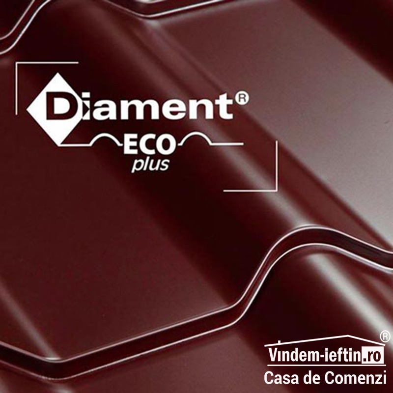 TIGLA METALICA DIAMENT ECO PLUS 0.5 LUCIOS BLACHOTRAPEZ