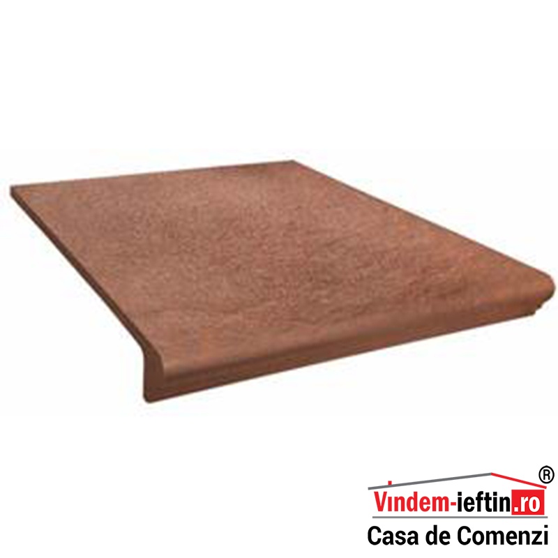 TREAPTA 3D KLINKER SOLAR BROWN 30X33CM