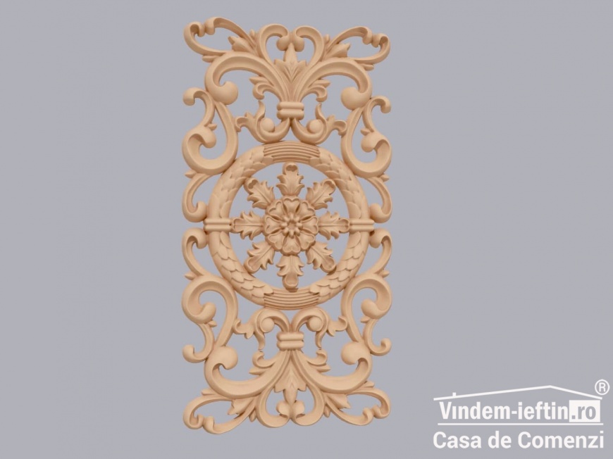 ORNAMENT DECORATIV FATADA TRAFOR 750X1250MM