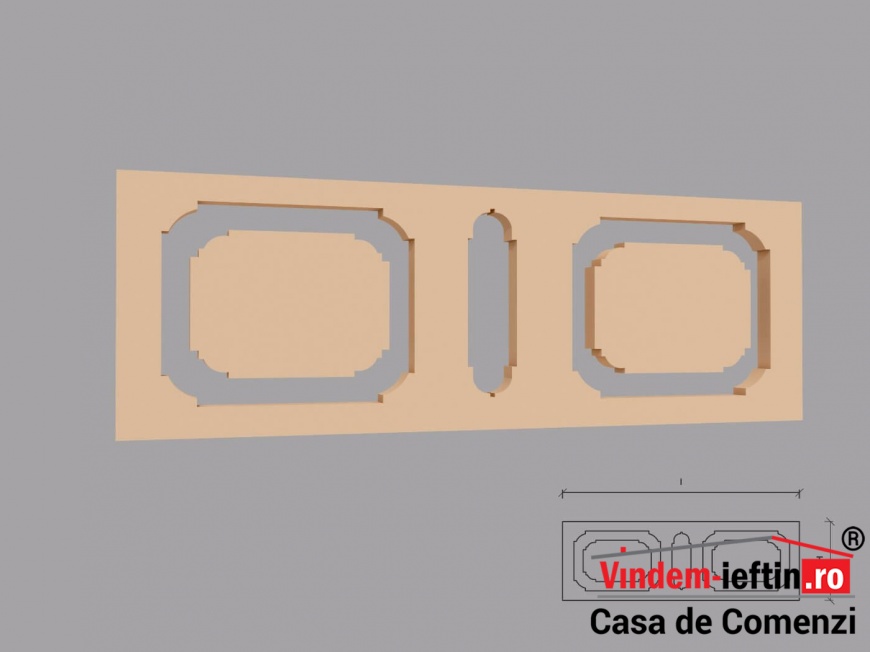 ORNAMENT FATADA FPADE02 400X1200MM