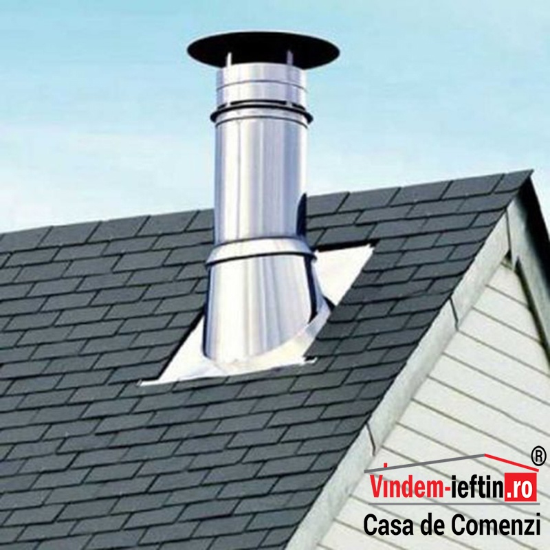 COS DE FUM INOX 8M 160MM