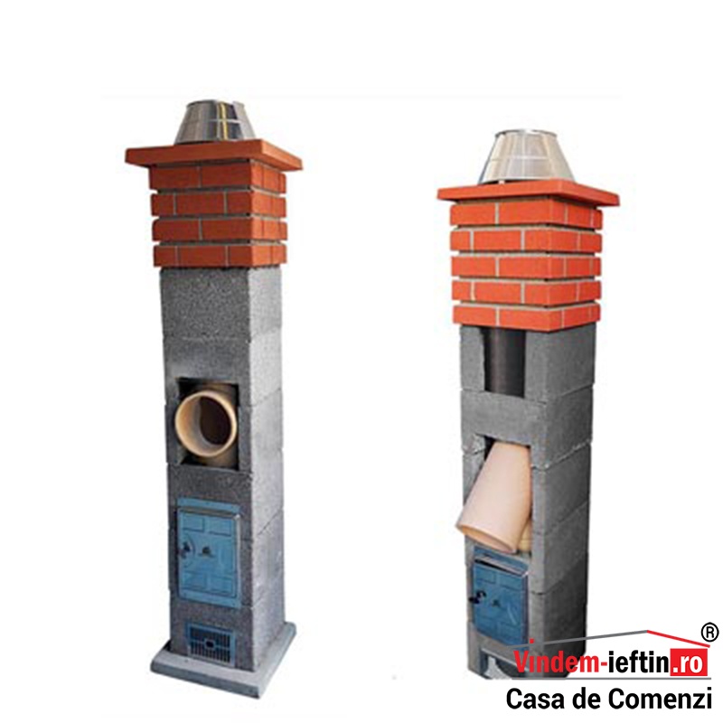 SISTEM COS DE FUM PREMIERHORN 6M 200MM 90°