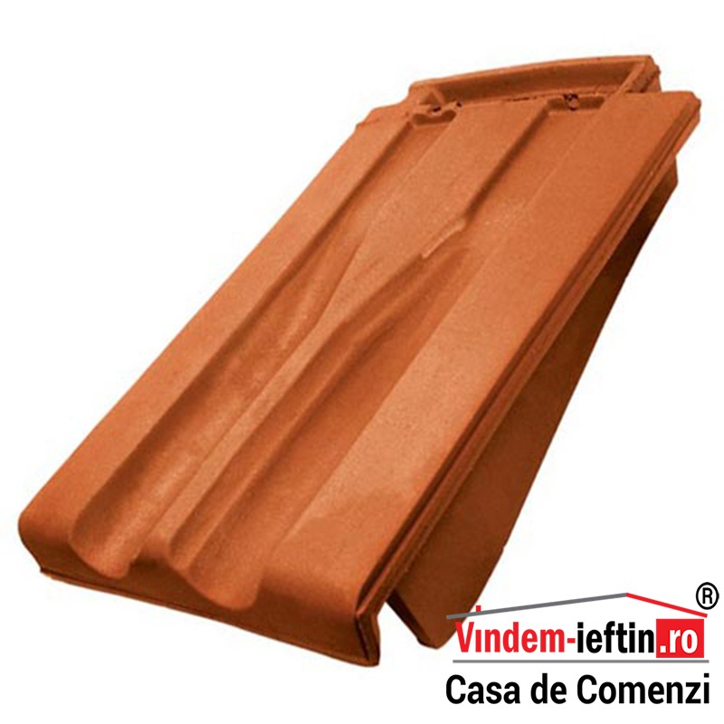 TIGLA CERAMICA MARGINE DREAPTA TONDACH TANGO PLUS TERACOTA 30X50CM