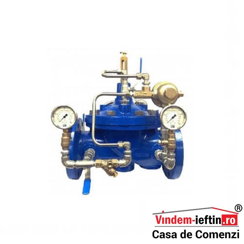 REDUCTOR DE PRESIUNE CU 2 MANOMETRE DN 125