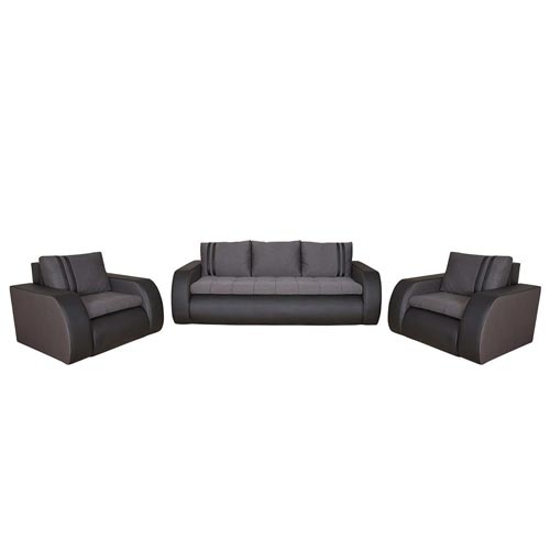 SET LIVING TOKIO CANAPEA 3 LOCURI 2 FOTOLII 311 BLACK 1114