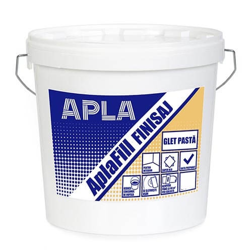 GLET DE FINISAJ ALB PE BAZA DE RASINI ACRILICE PENTRU INTERIOR APLAFILL 20 KG