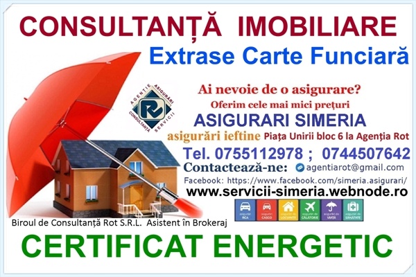 CONSULTANT IMOBILIARE AGENTIA ROT SIMERIA 