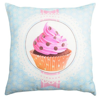 PERNA DECORATIVA CHANTILLY BLEU  CUPCAKE