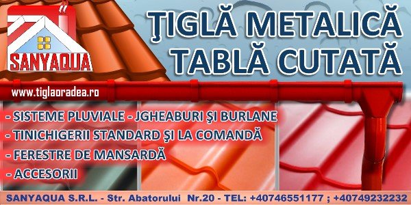 TIGLA METALICA 