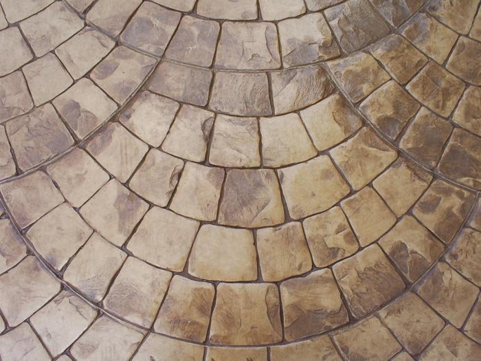 BETON AMPRENTAT - PIATRA CUBICA