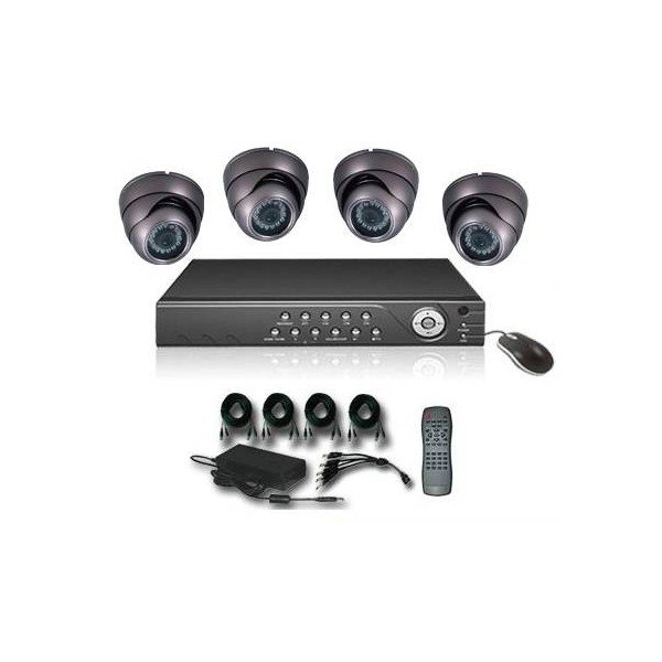 KIT DVR 4 CAMERE DE INTERIOR H264