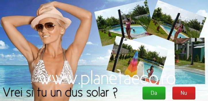 DUS SOLAR 30 L PT GRADINA,PISCINA