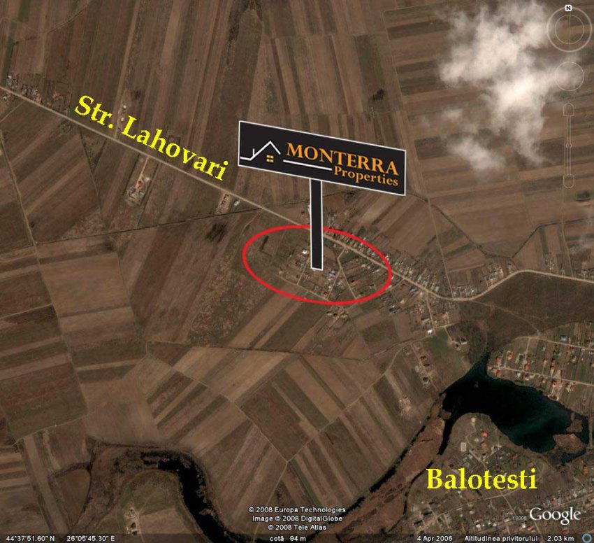 TEREN INTRAVILAN BALOTESTI
