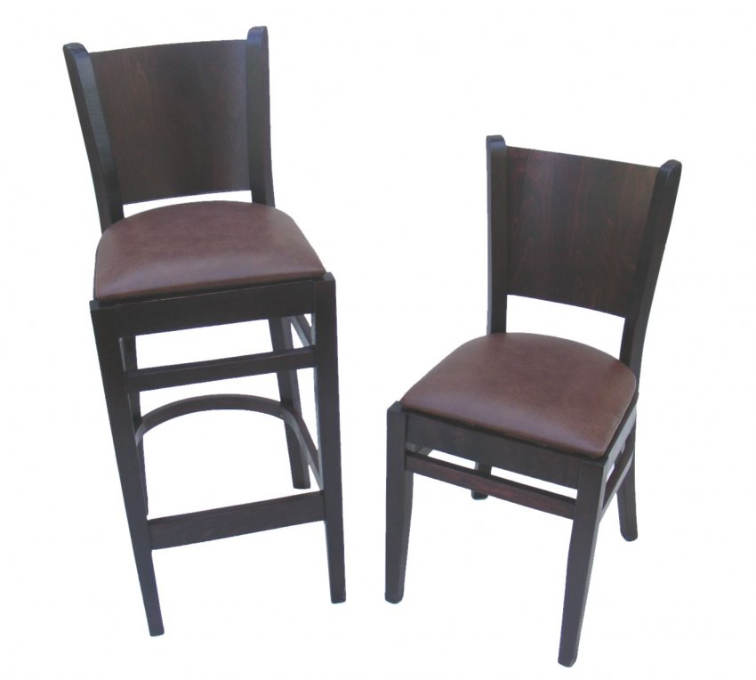SCAUN BAR TAPITAT MD070. 