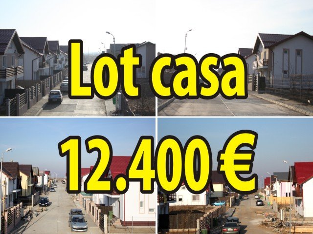 LOT CASA COM BERCENI 12.400 EURO IN DEALUL VERDE VIDRA