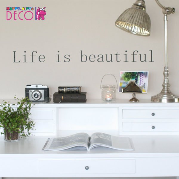 STICKER LIFE IS BEAUTIFUL