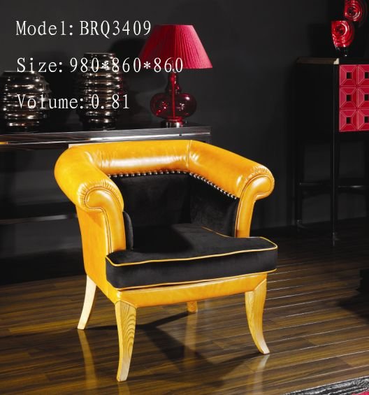 FOTOLIU CATIFEA - PIELE CU PICIOARE DE LEMN - BRQ-3409