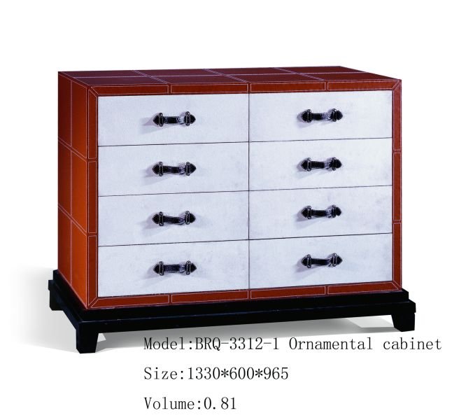 COMODA 8 SERTARE PIELE NATURALA - BRQ-3312-1